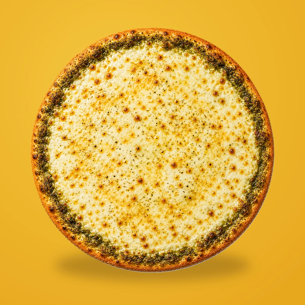 Pesto Cheese Pizza